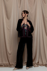 Maristel Velvet Jaftan Set