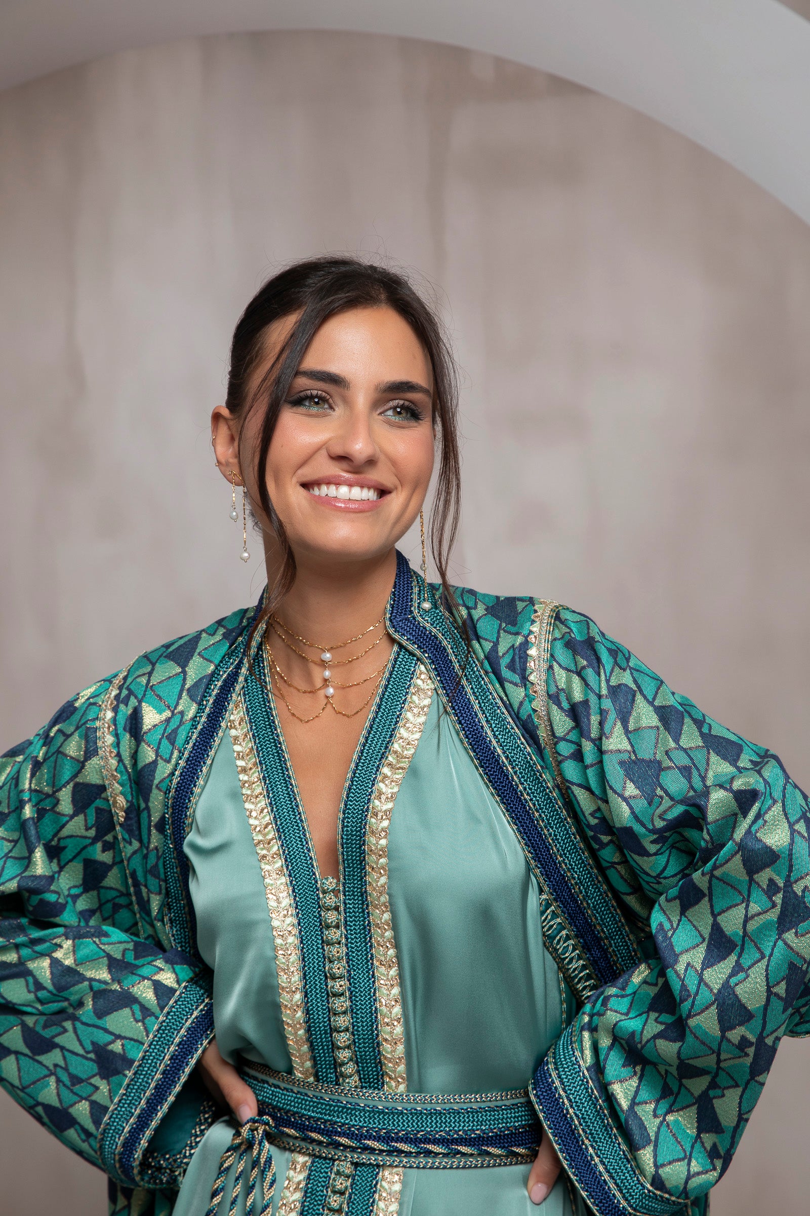 Triangle 1 Kaftan Set