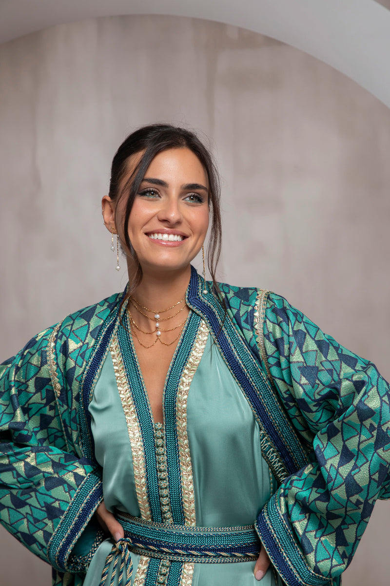 Triangle 1 Kaftan Set