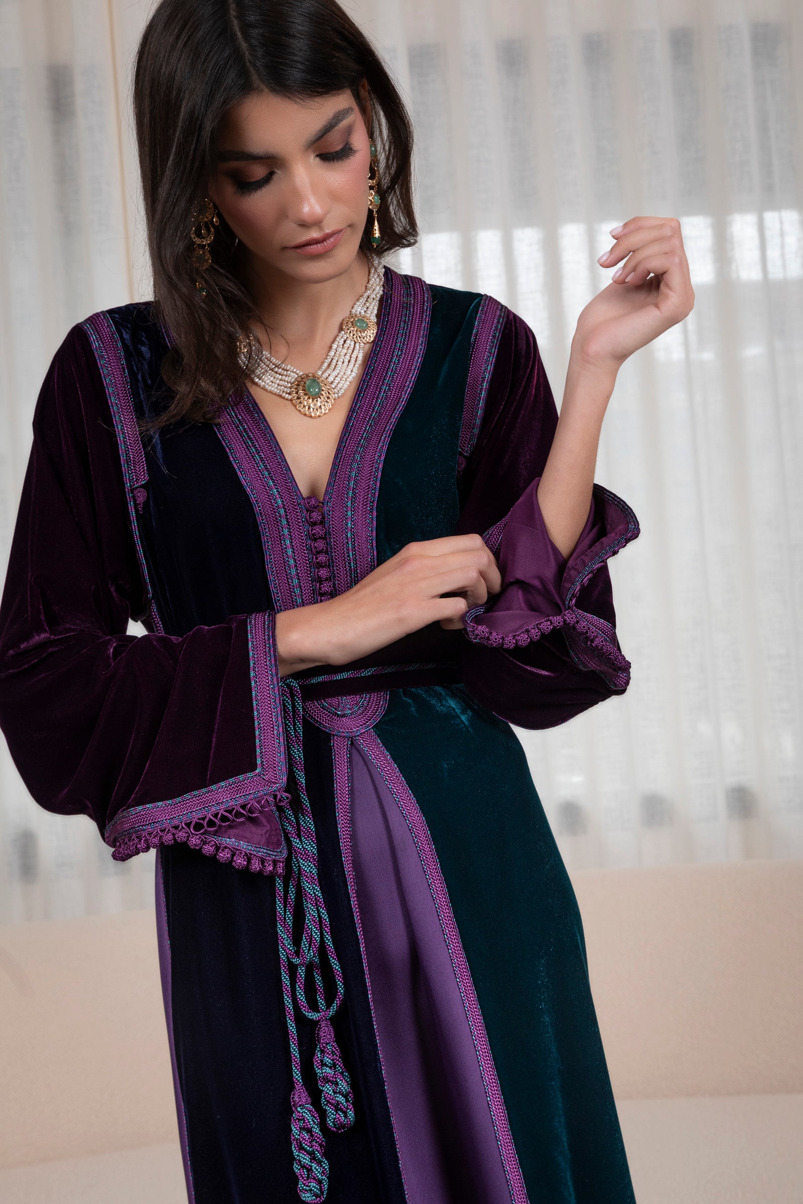 Resonance Kaftan Dress