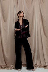 Maristel Velvet Jaftan Set