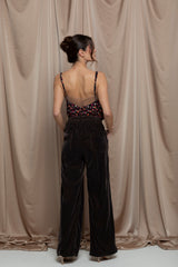 Seralyn Velvet Jaftan Set