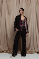 Seralyn Velvet Jaftan Set