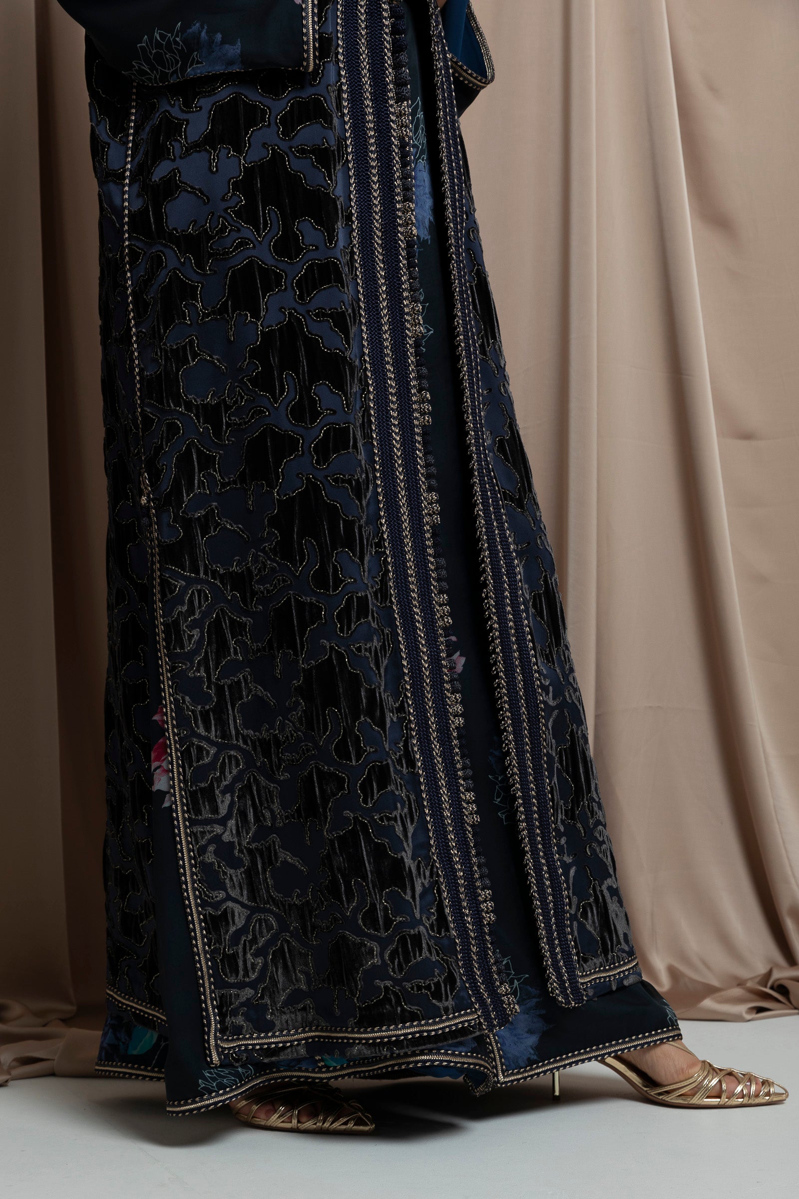 Astraea Vest Kaftan Set