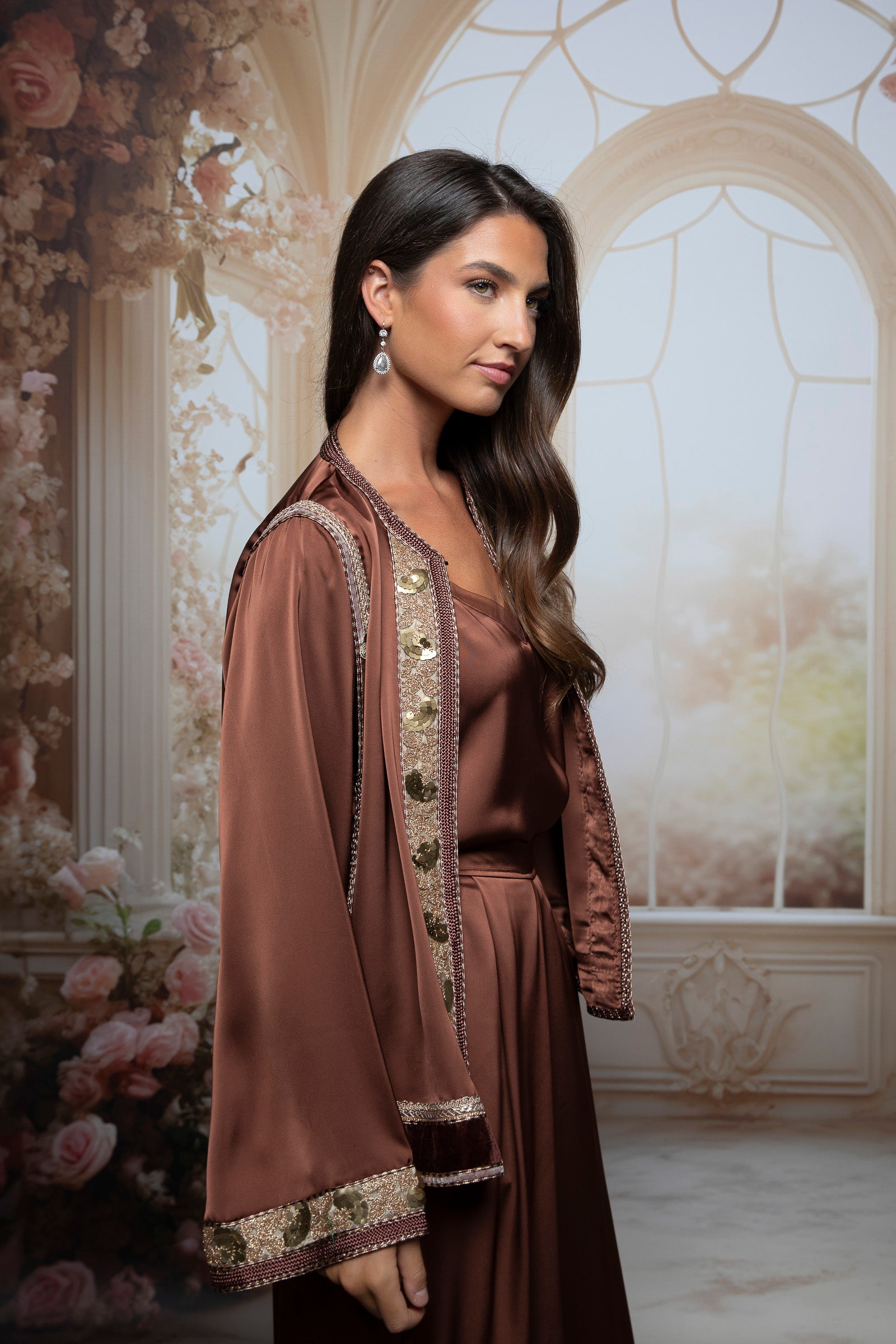 Samira Silk Jaftan Set