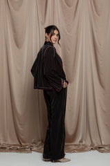 Seralyn Velvet Jaftan Set