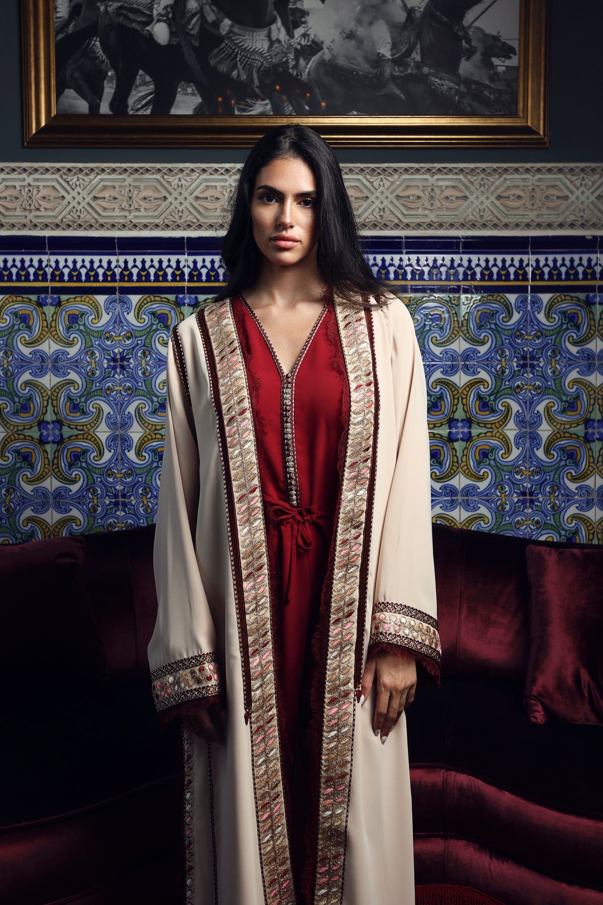 Elara Kaftan Set