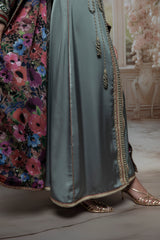 Aurora Silk Kaftan Set