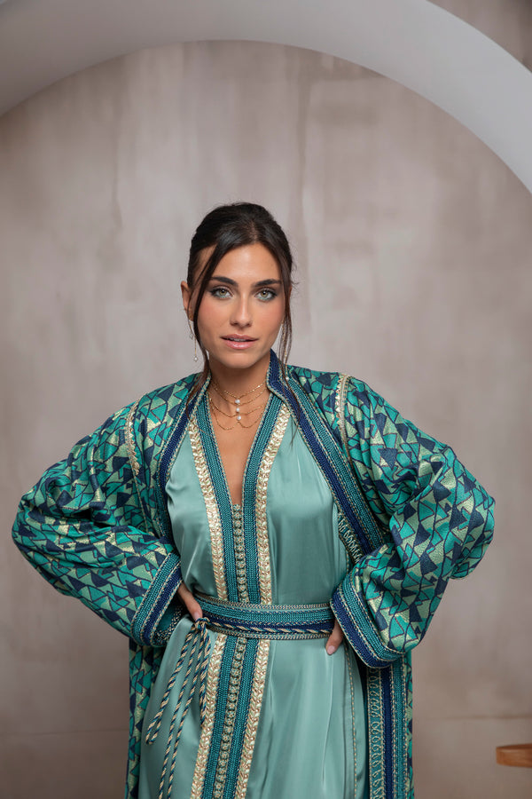 Triangle 1 Kaftan Set