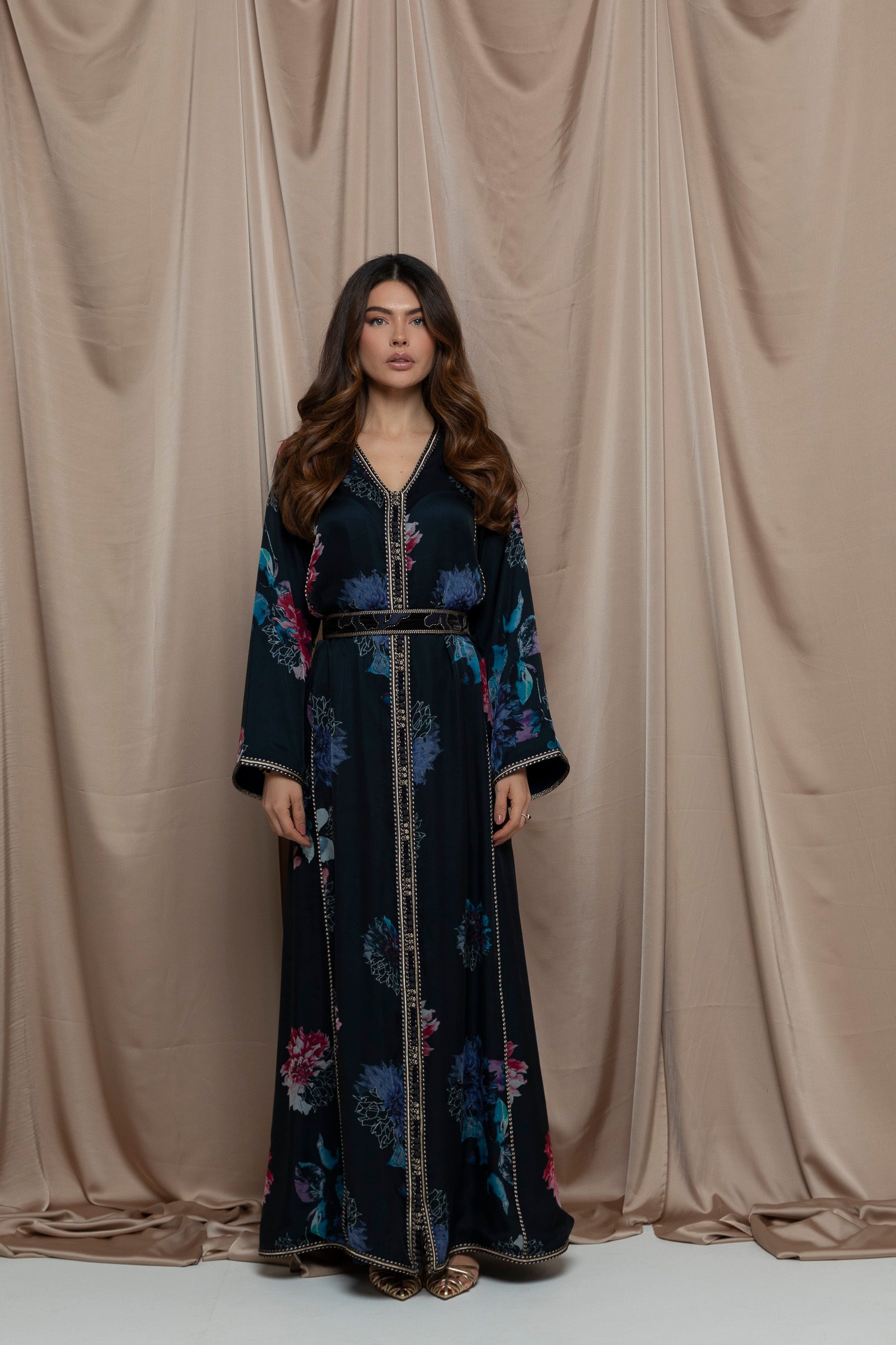 Astraea Vest Kaftan Set