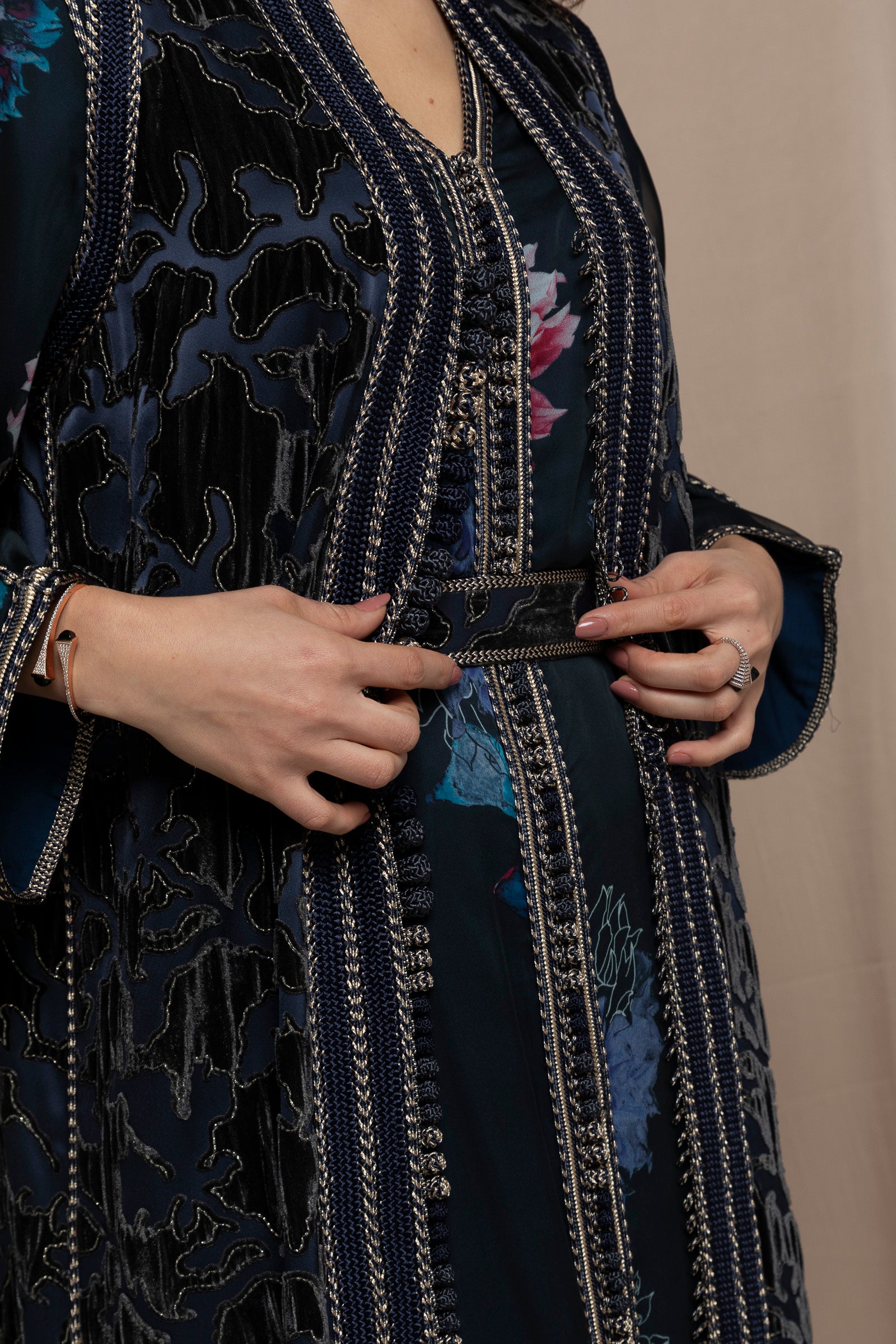 Astraea Vest Kaftan Set