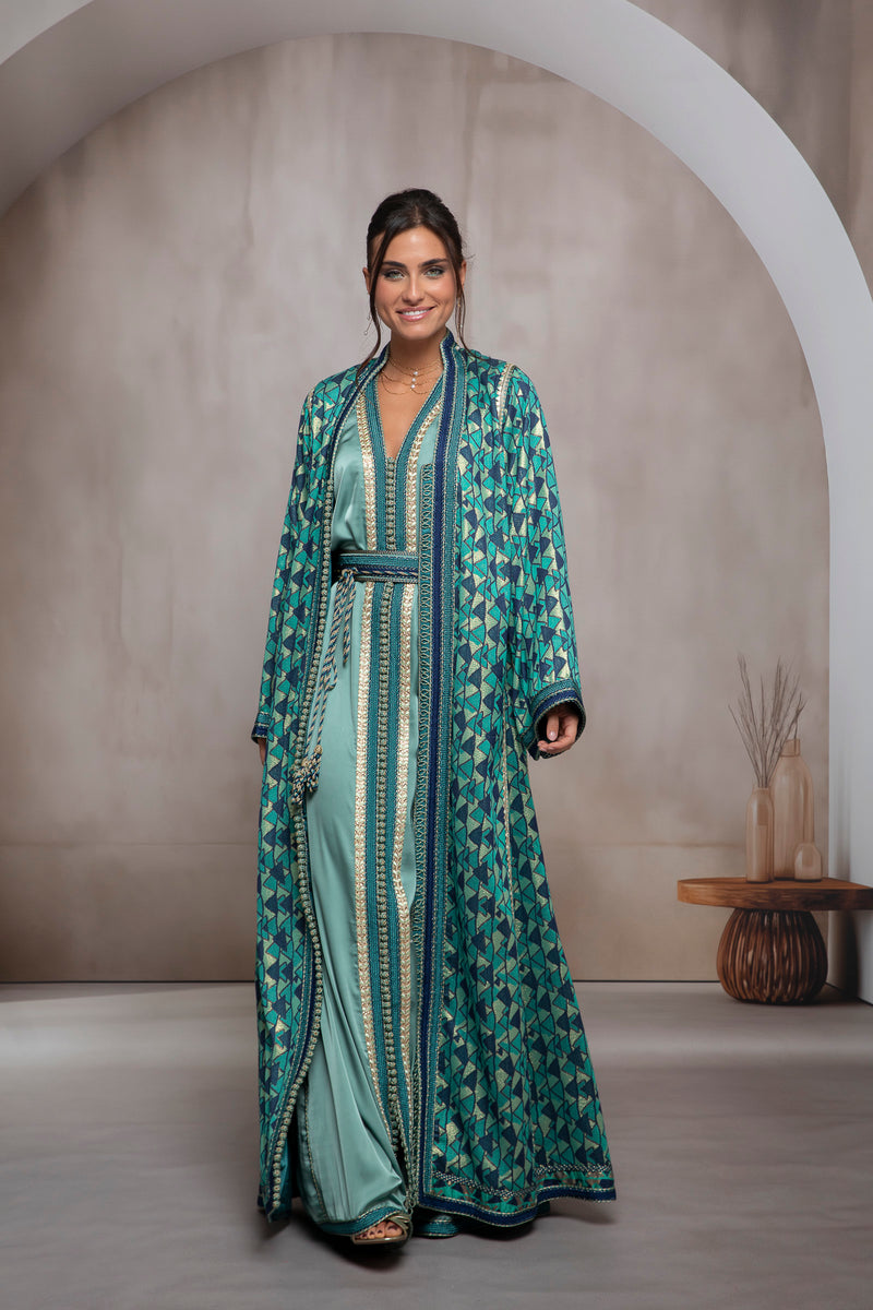 Triangle 1 Kaftan Set