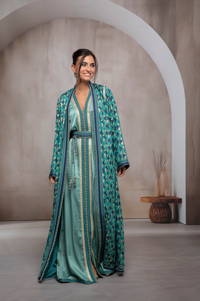 Triangle 1 Kaftan Set
