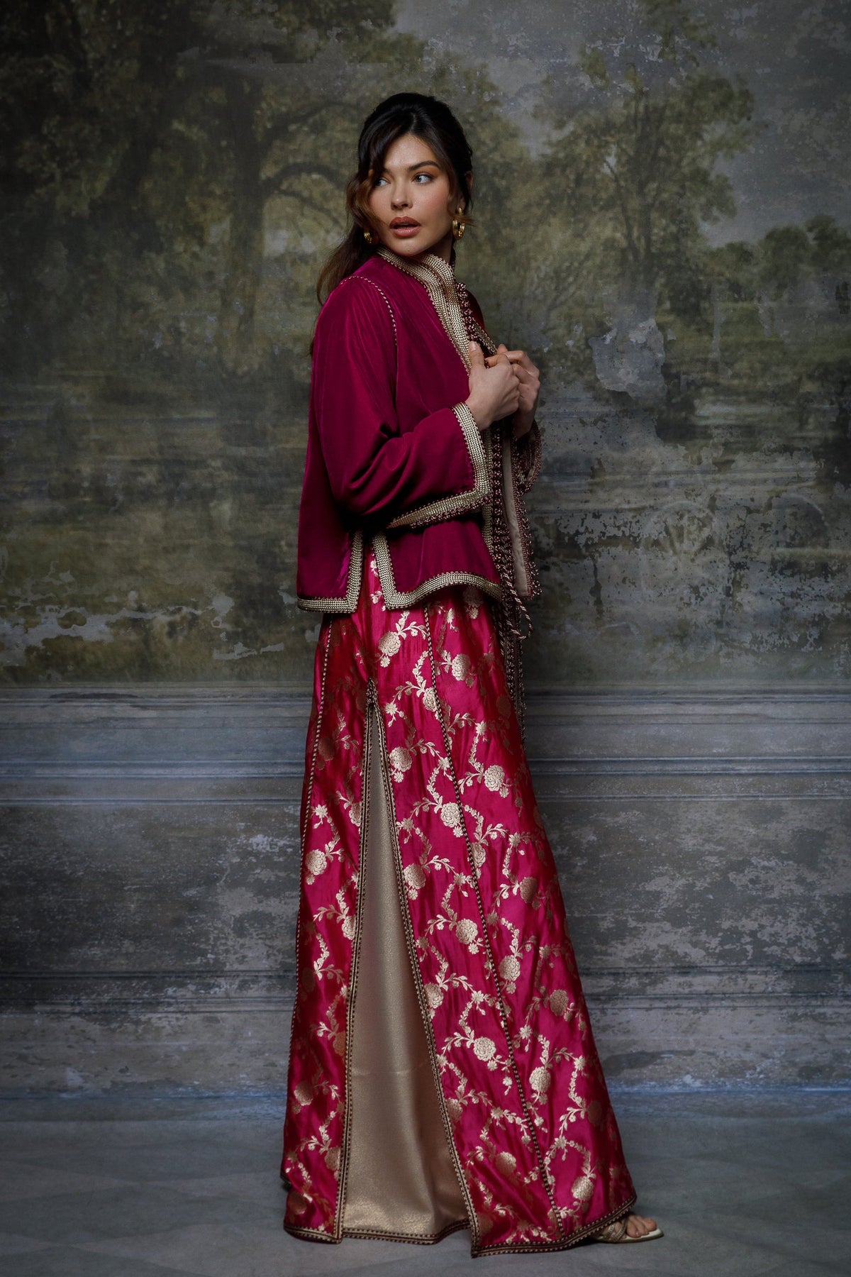 Queen Noor Kaftan Set