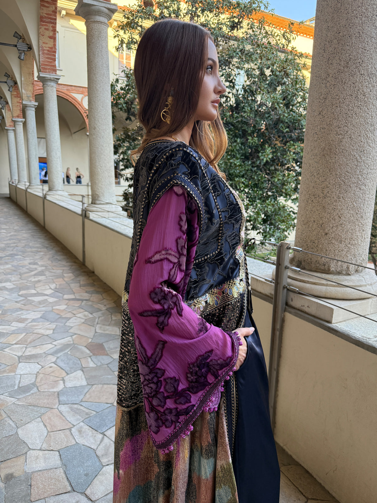 Nour One-of-a-Kind Kaftan Set