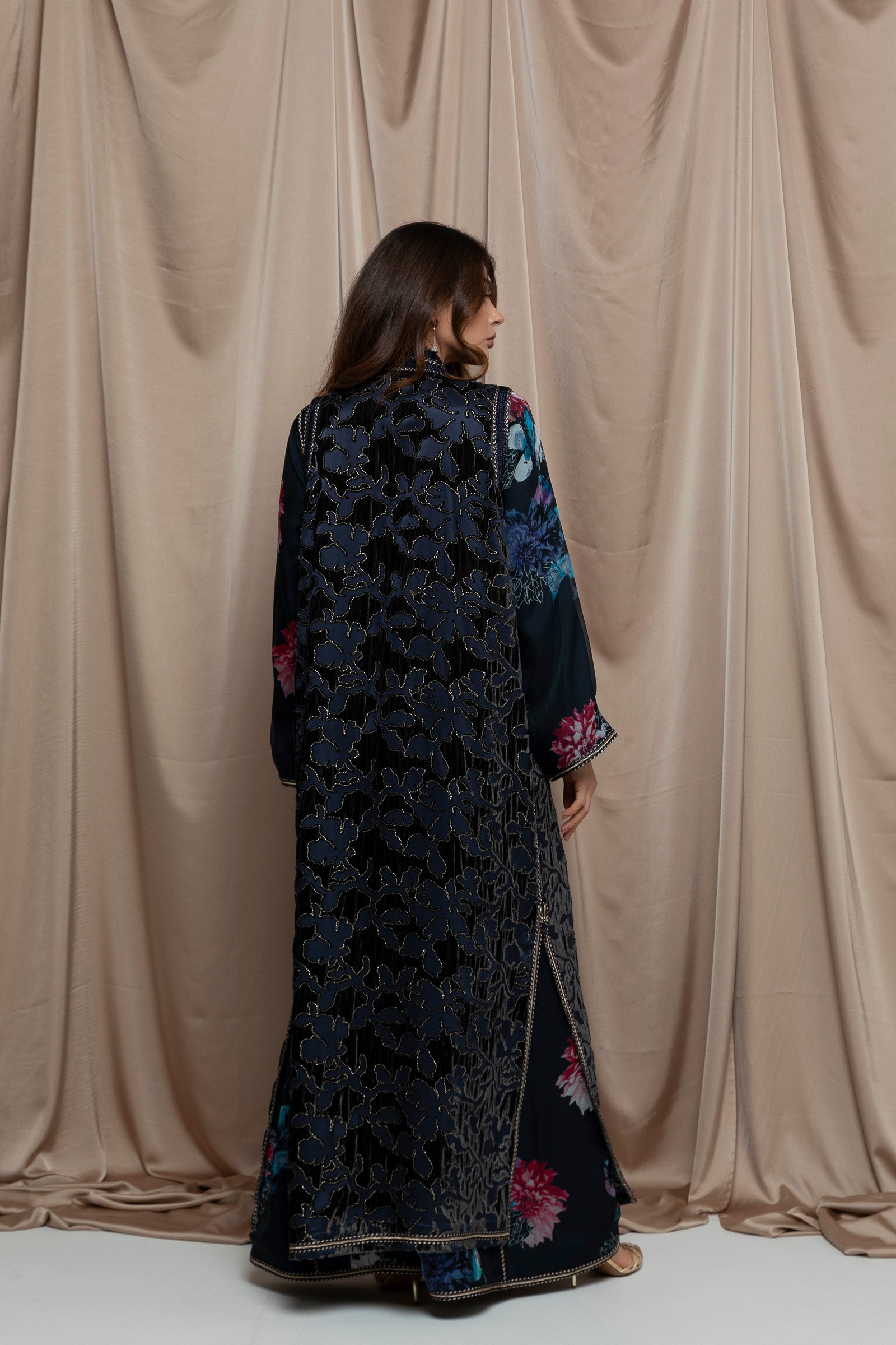 Astraea Vest Kaftan Set