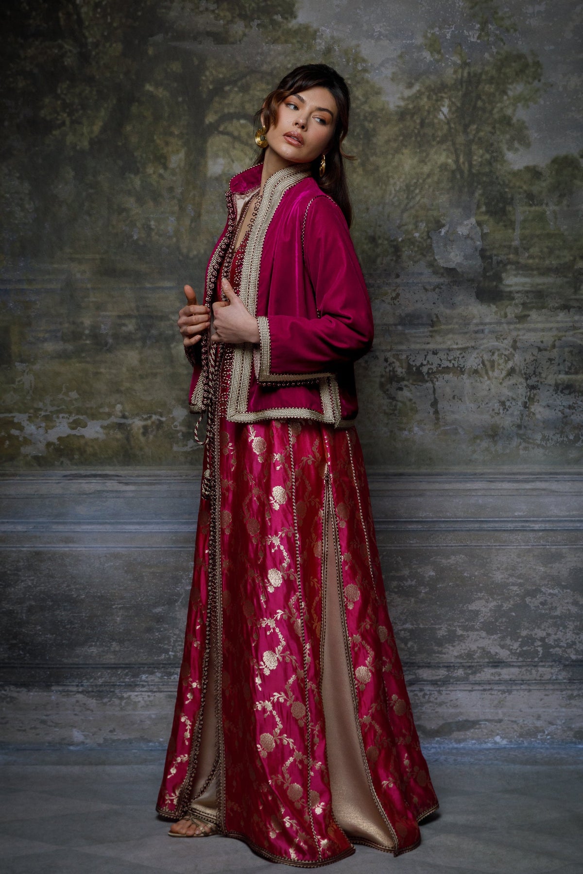 Queen Noor Kaftan Set