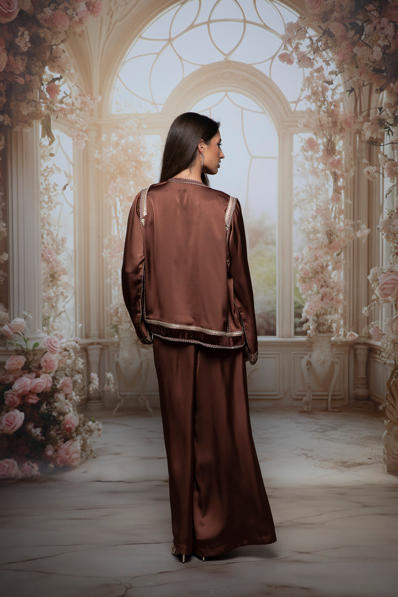 Samira Silk Jaftan Set