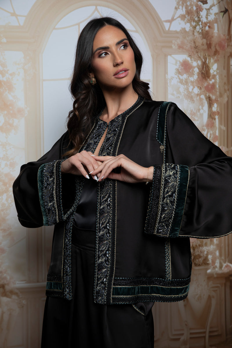 Lyra Silk Jaftan Set