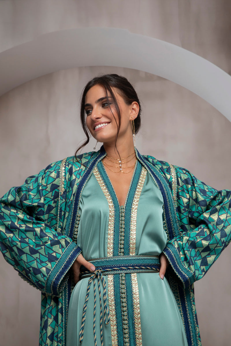 Triangle 1 Kaftan Set