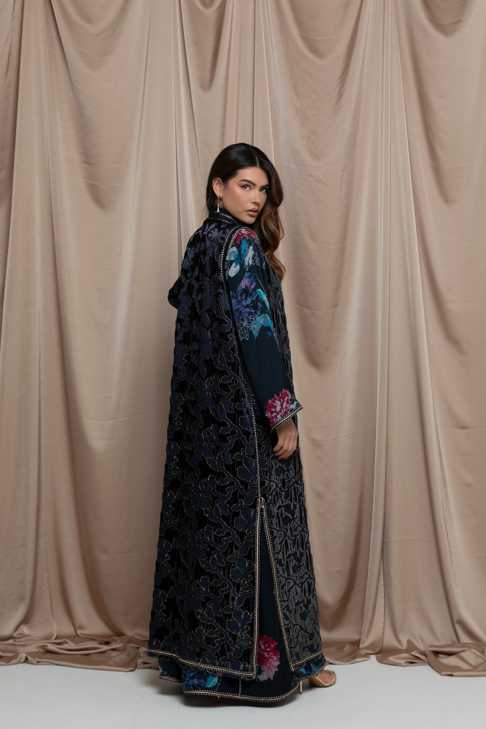Astraea Vest Kaftan Set