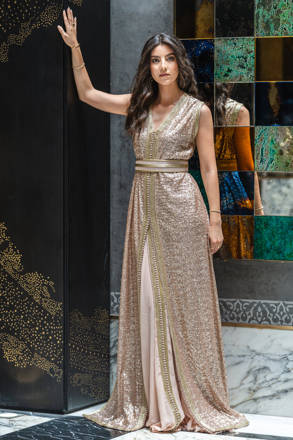 Aurora Kaftan Gown