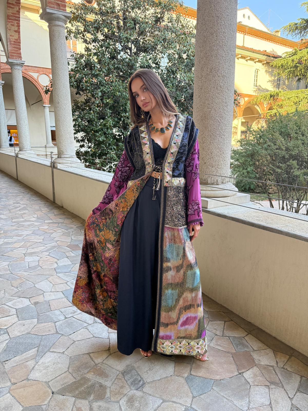 Nour One-of-a-Kind Kaftan Set