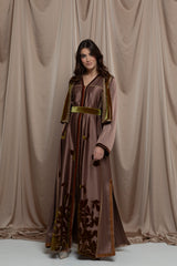 Lyrane Vest Kaftan Dress