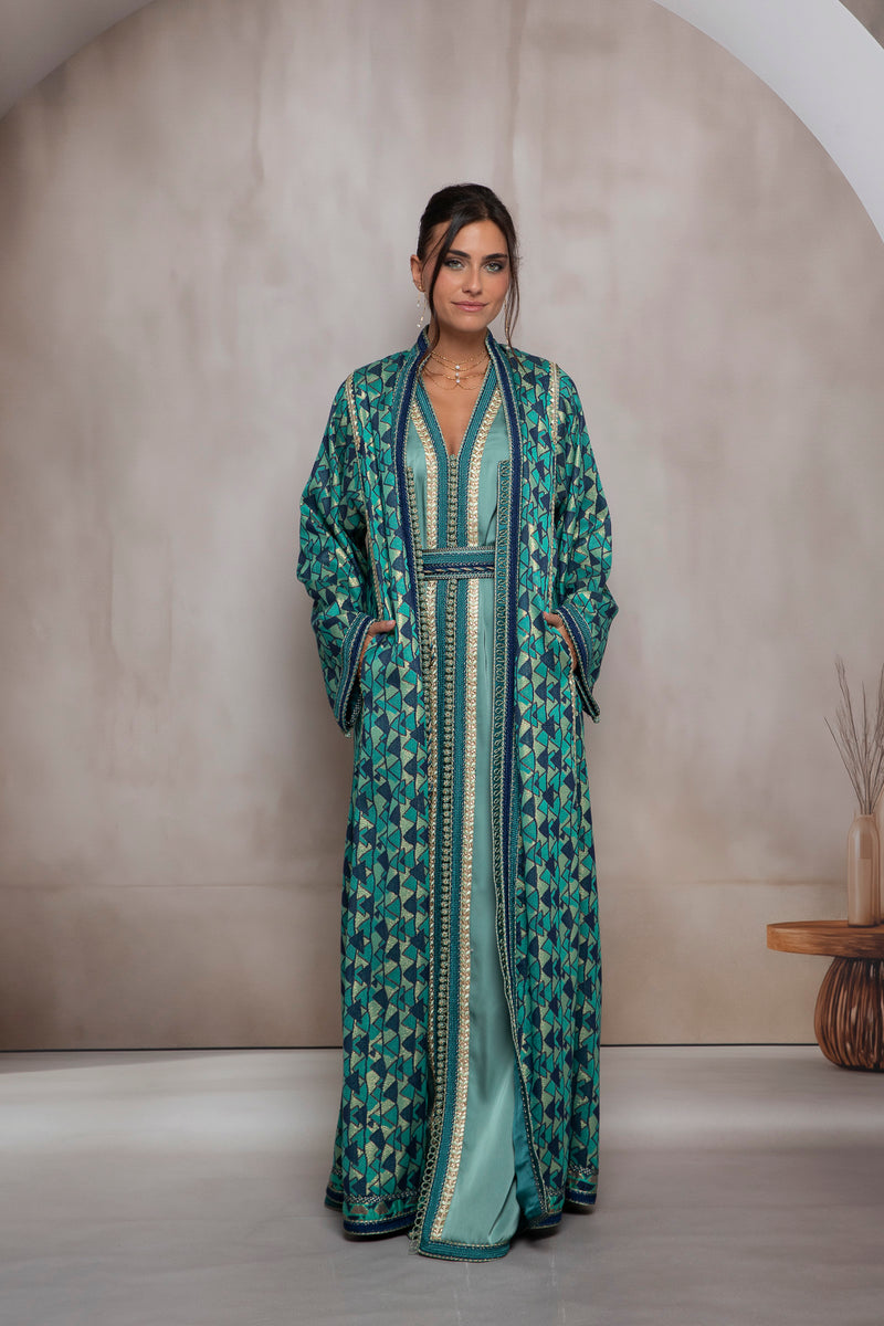 Triangle 1 Kaftan Set