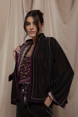 Seralyn Velvet Jaftan Set