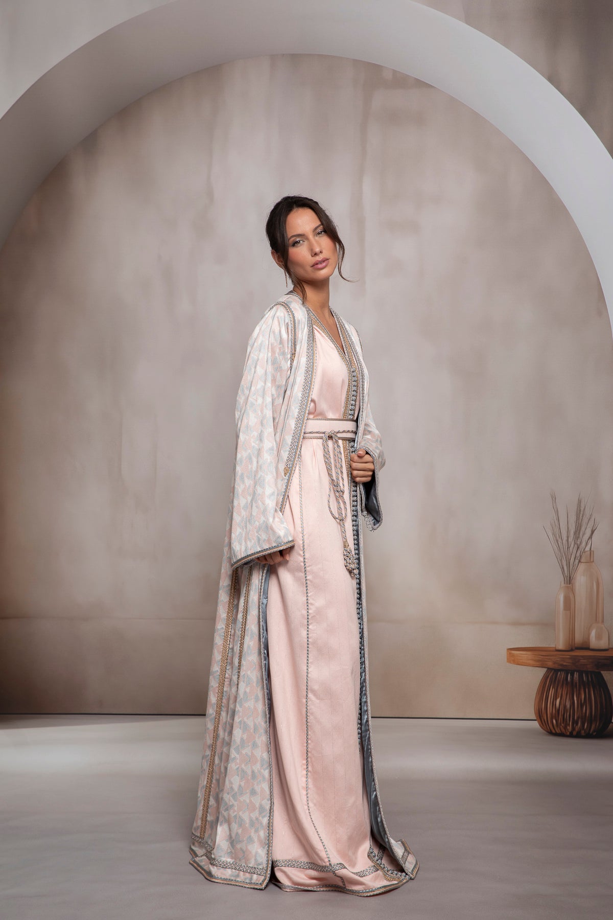 Line 2 Kaftan Set