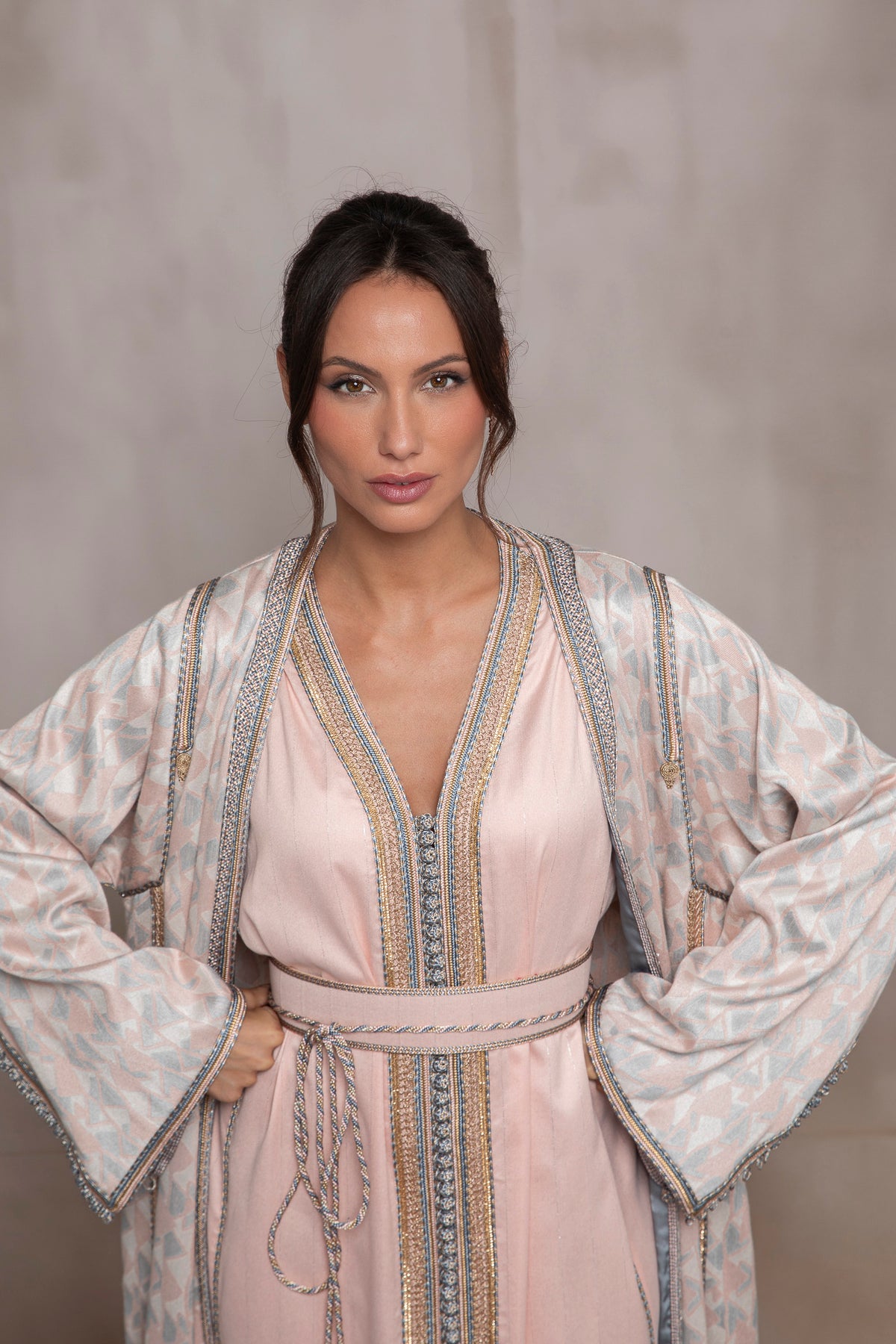 Line 2 Kaftan Set