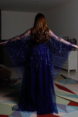 Royal Blue Light Show Gown