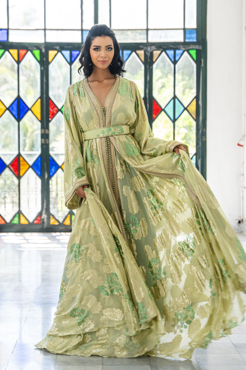 Theia Kaftan Gown