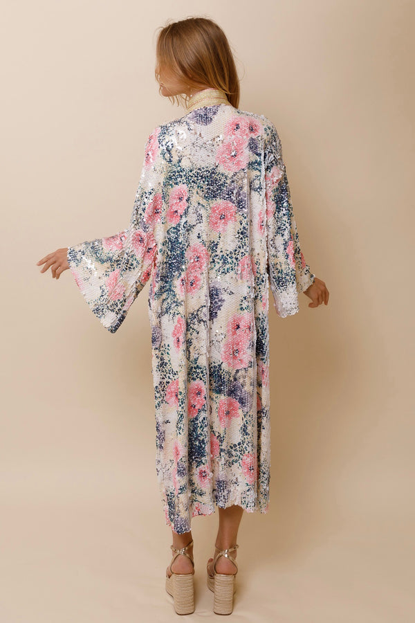 Blossom Long Kaftan Dress