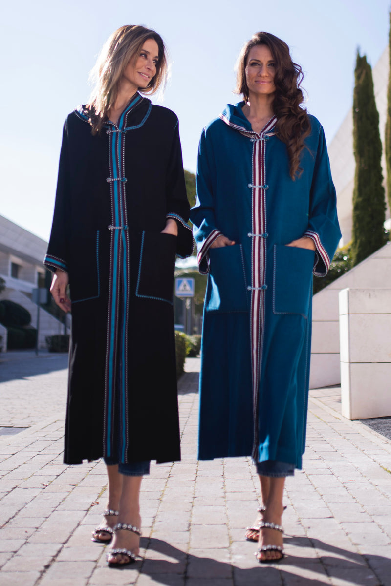Coat D-BlackBlue